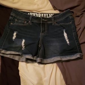 Jean shorts